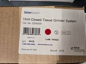 02-542-09 Fisherbrand 0254209 Disposable Tissue Grinders Cat #