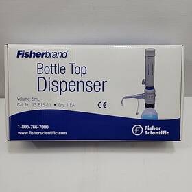 13-615-11 Fisherbrand New Bottle Top Dispenser 5ml Volume