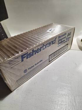14-961-27 Fisherbrand New Lot Of 250 Disposable Culture Tubes Borosilicate Glass 16x150mm 14-961-27 Fisherbrand New Lot Of 250 Disposable Culture Tubes Borosilicate Glass 16x150mm