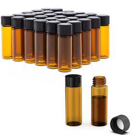 20220909 Four Es Scientific 100 Pack 4ml Sample Vials 1 Dram Amber