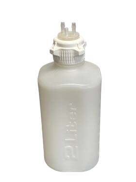162-2102-oem Foxx Life Sciences Used Heavy Duty 2000ml Hdpe Vacuum Bottle 53b Versacap 1/4 Inch Hb