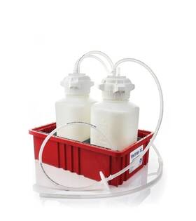 305-4401-fls Foxx Life Sciences Vactrap Xl Vacuum Trap System With Pp Red Bin And 4l Bottle