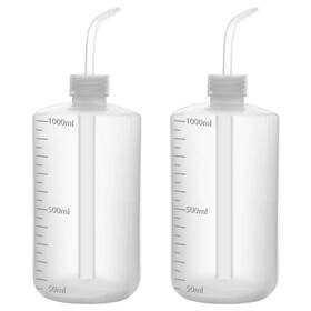 Funchem 976403640195 Chemical Wash Bottle 2-pack Plastic Lab Squeeze Washing With Clear Gr
