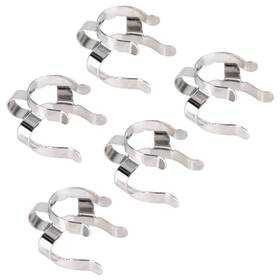 Funchem 976403640454 Metal Joint Clips 5 Pcs Keck Clamp 14 Mm Clip #14 For Lab