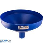 Funnel264blufda Tamco Industries Top Diameter Blue Funnel With Od Spout