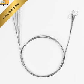 901440 Gaqwok 60 Inches Extra Long Straw Cleaner Brush - White Pipe Cleaners For