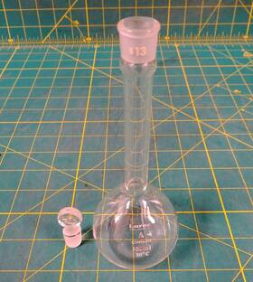 Ms36068-4 General Services Volumetric Flask P/n 100ml Capacity