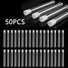 Ghn1918429 Scode Clear Plastic Test Tubes With Caps Stoppers 6212802450455