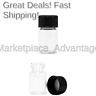 Gl-1-2d Greenhealth Case Of Glass Vials Dram Clear With Screw Caps