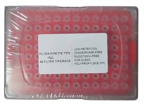 150900 Globe Scientific 96 Filter Pipette Tips 10ul Low Retention Endotoxin Dnase/rnase Free 10 Rack 960