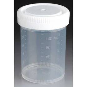 6527 Globe Scientific Airtight Container 120ml 300 Pack