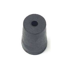 16uc46 Grainger Approved 000-1h Stopper Sz 9 Mm Bdia Black Pk100