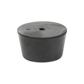 16vc04 Grainger Approved 10-1h Stopper Sz 10 42 Mm Bdia Black Pk8