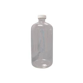 52jz46 Grainger Approved Bottle 310 Mm H Clear 137 Dia Pk6