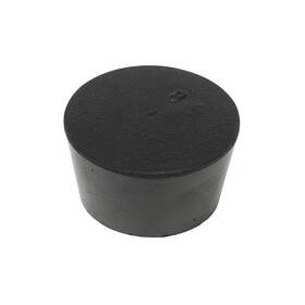 16zd71 Grainger Approved 8-004 Stopper Sz 8 33 Mm Bdia Black Pk12