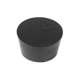 16zd76 Grainger Approved 9-004 Stopper Sz 9 37 Mm Bdia Black Pk10