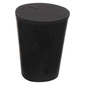 Rst1-s Grainger Approved Stopper Sz 1 14 Mm Bdia Black Pk52 8dwu6