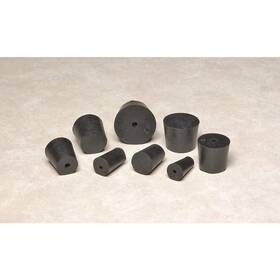 Rst10a-h Grainger Approved Stopper Sz 10.5 45 Mm Bdia Black Pk7 8ydh9