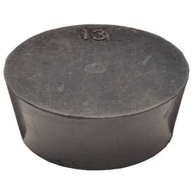 Rst13-s Grainger Approved Stopper Sz 13 58 Mm Bdia Black Pk4 8yk45