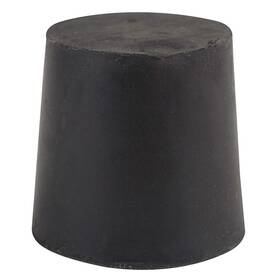 Rst5-s Grainger Approved Stopper Sz 5 23 Mm Bdia Black Pk24 9cng8