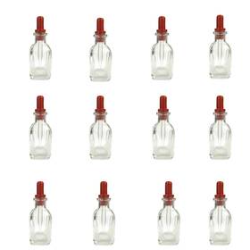 207-dz Gsc International Barnes Bottles With A Straight Tipped Dropper. Pack Of 12