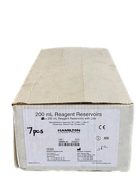 56695-01 Hamilton 7 Pcs 200ml Pp Reagent Reservoirs Self-standing With Lids