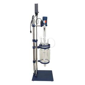 W220l636 Haywhnkn 110v 5l Digital Lab Jacketed Reactor Double Layer Glass Vessel