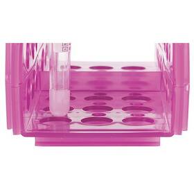 120685 Heathrow Scientific Clinical 4-way Rack Purple Pk5