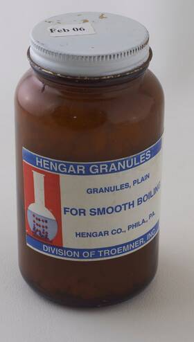 136-c Hengar 500g Alumina Boiling Stones / Granules Amphoteric Alundum Nos