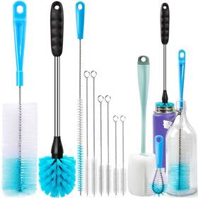 Ps-2329 Holikme Bottle Brush Tube Cleaning Lab Set With Long Handle Cup Green