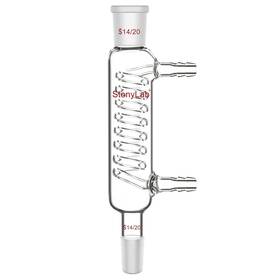 Sl001353 Inc Graham Condenser 3.94 Inch Small Cooling Path 14/20 Joint Laboratory Glasswar