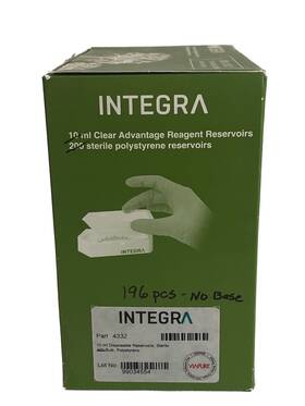 4332 Integra 196 Clear Advantage Automation Friendly Reagent Reservoir Liners