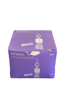 4316 Integra Biosciences 30/pk 25ml Disposable Reagent Reservoirs Liners With Base