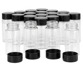 Jiuwu 744430906043 20 Pack Ml Clear Glass Vials With Screw Caps 5 Dram Small Size