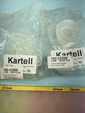 255235 Kartell Lot Of 20 Polypropylene Watch Glass 60ml 120c Beaker Cover 255235 Kartell Lot Of 20 Polypropylene Watch Glass 60ml 120c Beaker Cover