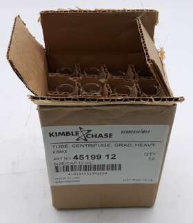 45199-12 Kimax Conical Tube Box Of 10