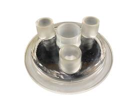 6947-2lco Kimax Glass 4-neck 34/45 Cn 24/40 Sn 168x55mm Reaction Kettle Cover 2-4l 6947-2l