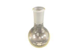 25285-200 Kimax Kimble Kontes Dwk Glass 200ml 24/40 Single Neck Round Bottom Boiling Flask