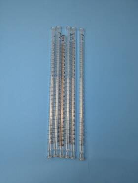 17021j-50 Kimble Kimax Glass 25ml Replacement Buret Barrel Lot Of 6