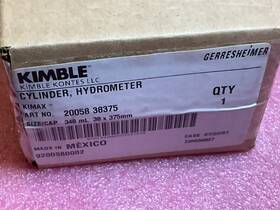 20058-38375 Kimble Cylinder Hydrometer 20058 38375 340ml 38x375mm