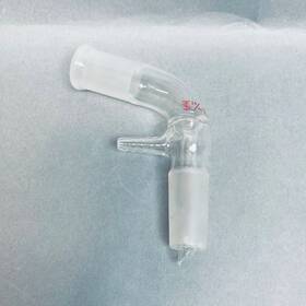 205500-2440 Kimble Kontes Angled Distillation Joint 105 Degrees 24/40 With Hose Connection