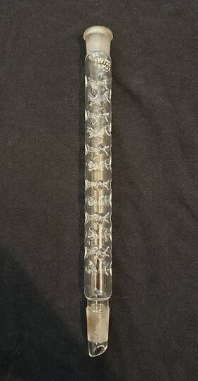 21802-200 Kimble Kimax Vigreux Distillation Column 19/22 Joints And Drip Tip