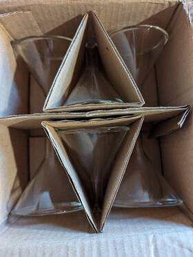 29020-80 Kimble Kimax 80mm Glass Powder Funnel Filling With 35mm Stem