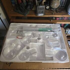 33820-99 Kimble Kimax Full Scale Organic Chemistry Kit Glass Std Missing Pieces