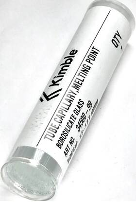 34500-99 Kimble 100x Capillary Tube 1.5 - 1.8 X 100mm Borosilicate Glass Art No