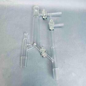 518500-2440 Kimble Variable Reflux Vacuum Distillation Head 29/42 Upper 24/40 Lower Joints