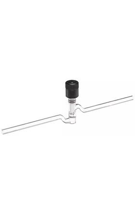 826500-0004 Kontes Kimble Chase Glass Hi-vac Straight Valve Ptfe Size 4