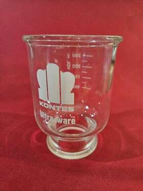 956751-0000 Kontes Ace 47mm 300ml Graduated Glass Filtration Funnel 725 956751-0000 Kontes Ace 47mm 300ml Graduated Glass Filtration Funnel 725