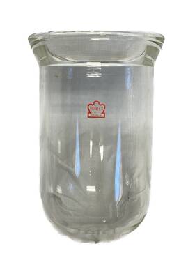 612000-1500 Kontes Kimble Dwk Glass 1500ml Cylindrical Reaction Vessel Flask With Conical Flange 612000