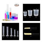 L2513 Depepe Clear Plastic Graduated Cylinders With Beakers And 759974752513